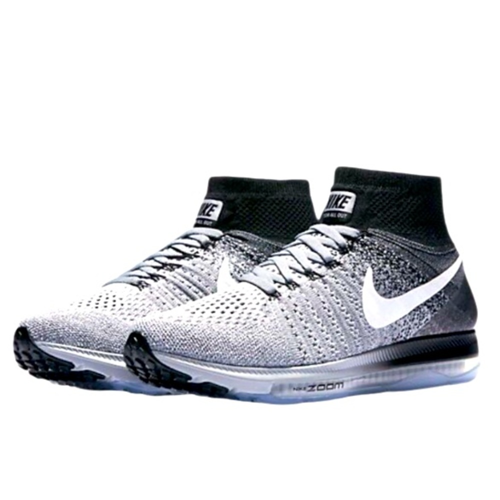 NIKE ZOOM ALL OUT FlyKnit wolf grey men’s tennis shoes sneakers size 11.5